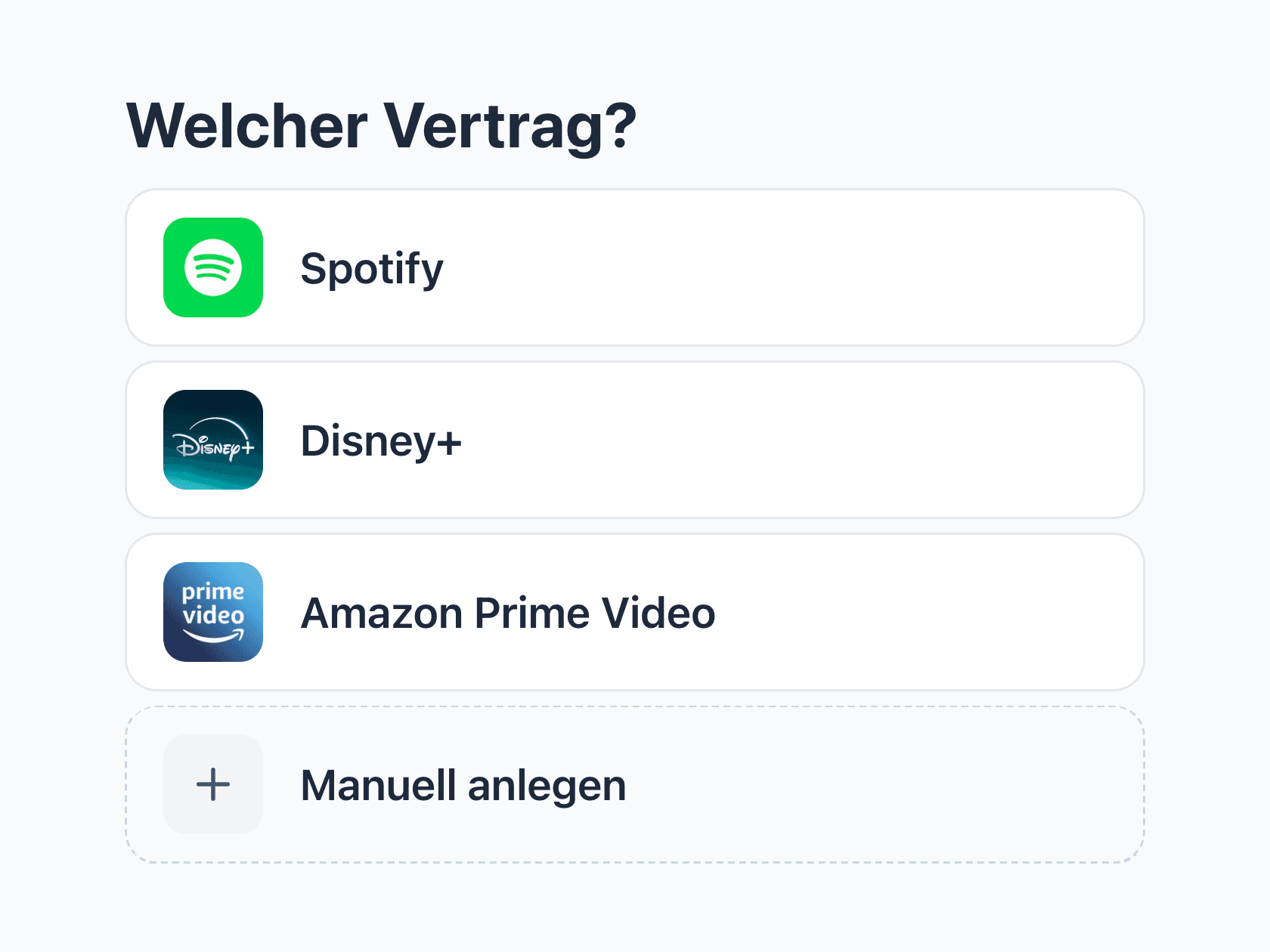 fynshare Anbieterauswahl: Spotify, Disney+ oder Amazon Prime Video als Familienabo in Sekunden anlegen
